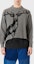 Shop Emporio Armani FW22 Sustainable Elk Sweater Crewneck Pullover Grey. 6L1MZA-1M5FZ-F618