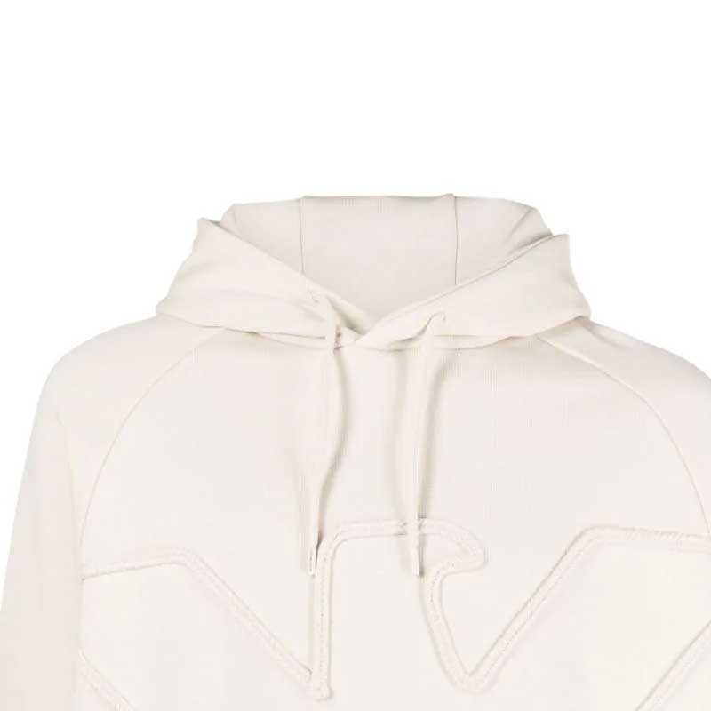 EMPORIO ARMANI FW23  Beige Logo Hoodie Pullover Long Sleeve Sweatshirt. 6R1ME4-1JWPZ-01M3 圖 6
