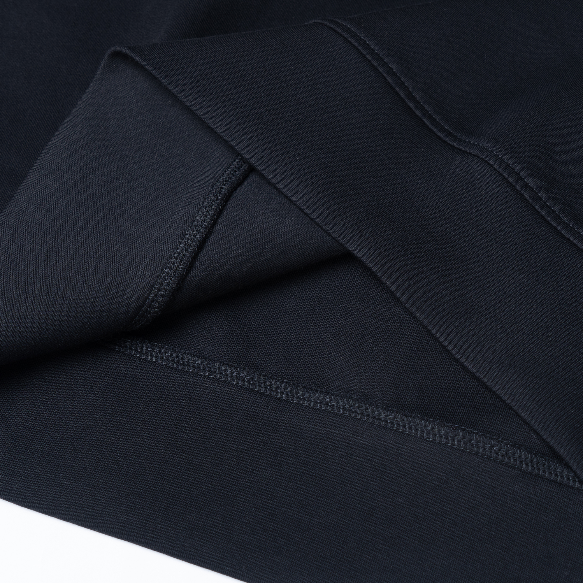 Details for Emporio Armani FW23 黑色圓領長袖衛衣 帶標誌設計 6R1MG7-1JHSZ-00A9