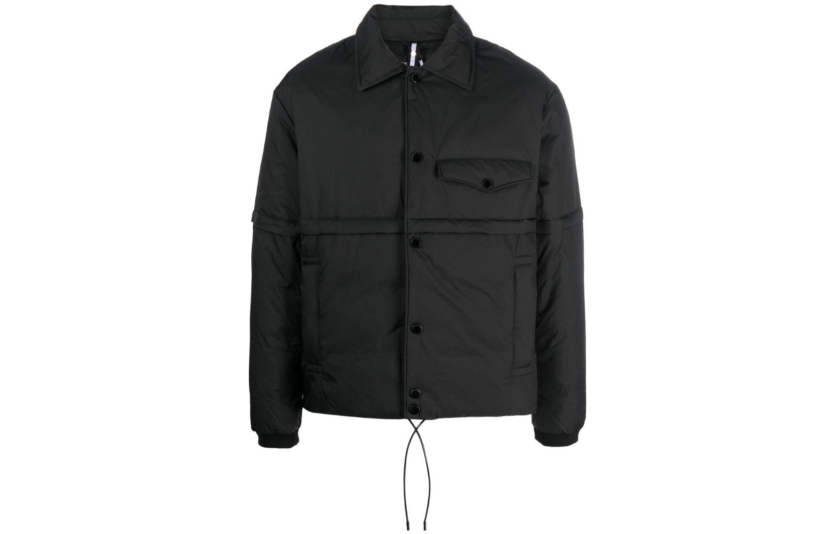 Emporio Armani FW23  Black Down Jacket with Solid Lapel Button Design. 6R1BZ5-1NYOZ-0999 圖 2