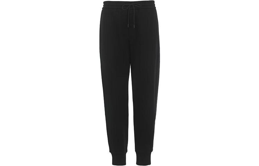 EMPORIO ARMANI FW23  Black Drawstring Jogger Pants Casual Trousers 6R1PQ6-1JHSZ-0999