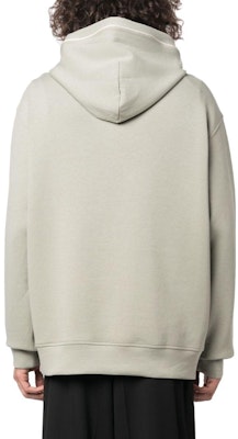 EMPORIO ARMANI FW23 Black Hoodie with Solid Color Logo Embroidery. 6R1ME5-1JHSZ-00A2 2