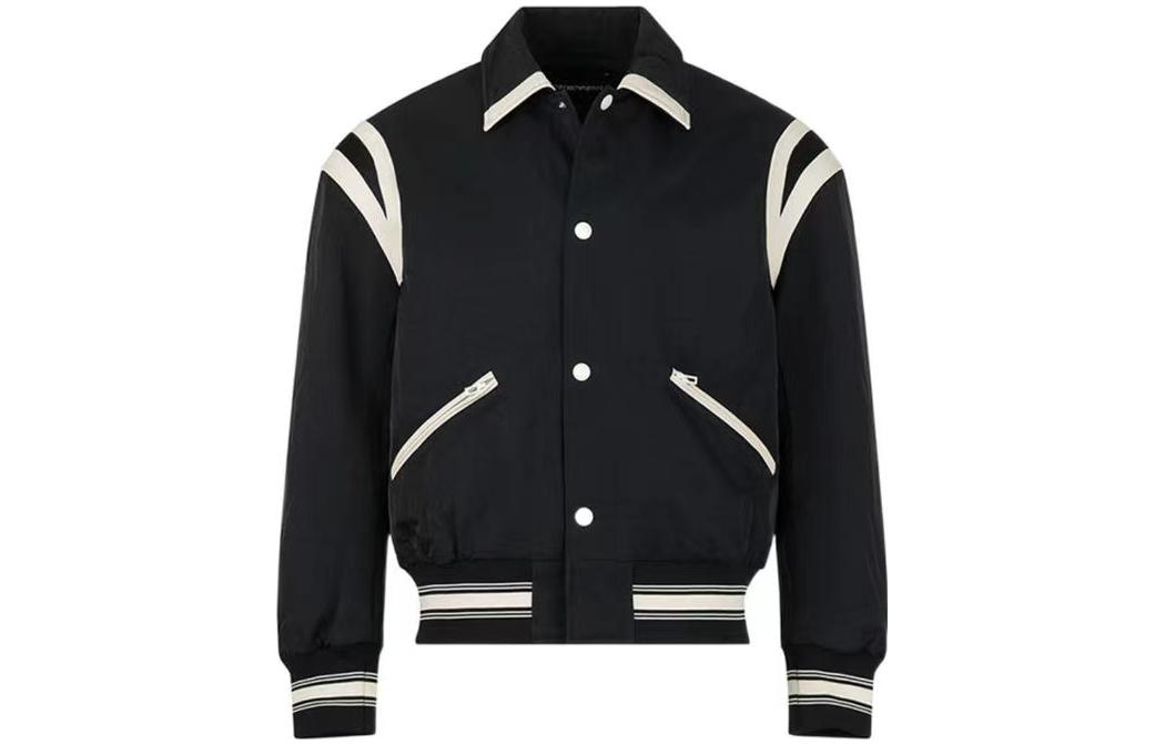 Emporio Armani FW23  Black Pinstripe Single-Breasted Jacket. 6R1BZ2-1NZOZ-0999 圖 2