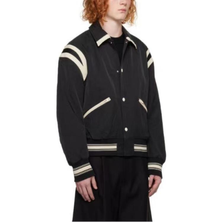 Emporio Armani FW23  Black Pinstripe Single-Breasted Jacket. 6R1BZ2-1NZOZ-0999 圖 7