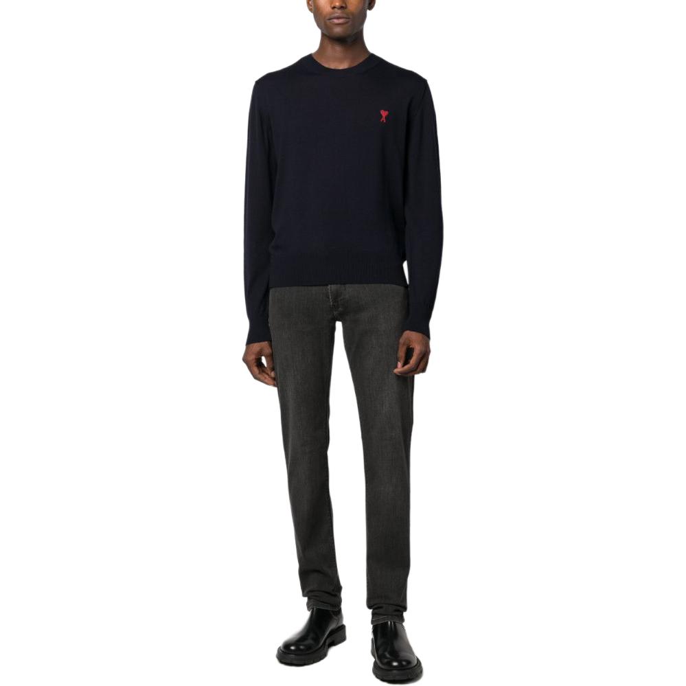 EMPORIO ARMANI FW23  Black Straight Fit Zipper Denim Jeans 8N1J06-1DHDZ-0006 圖 3