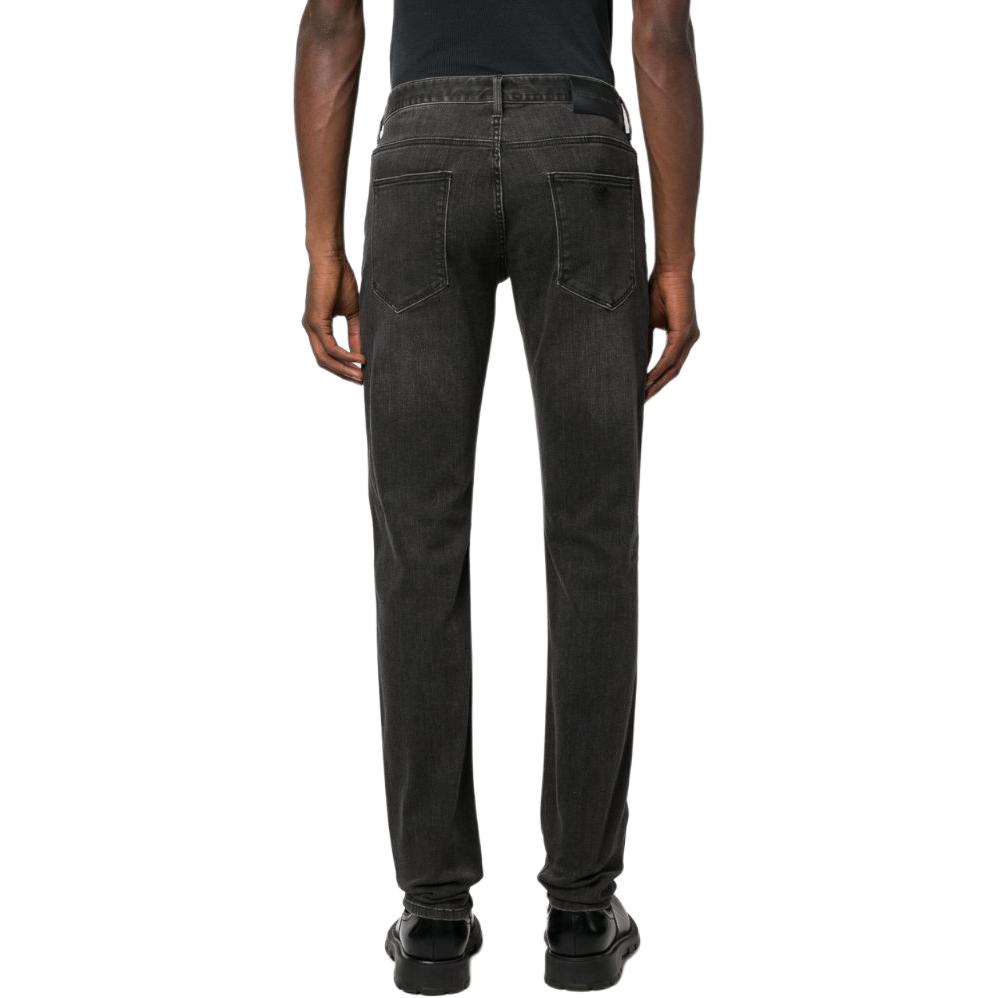 EMPORIO ARMANI FW23  Black Straight Fit Zipper Denim Jeans 8N1J06-1DHDZ-0006 圖 4