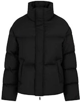 EMPORIO ARMANI FW23 Black Zip-Up Stand Collar Jacket 6R1B6R-1NZ7Z-0999 EMPORIO ARMANI FW23 Black Zip-Up Stand Collar Jacket 6R1B6R-1NZ7Z-0999