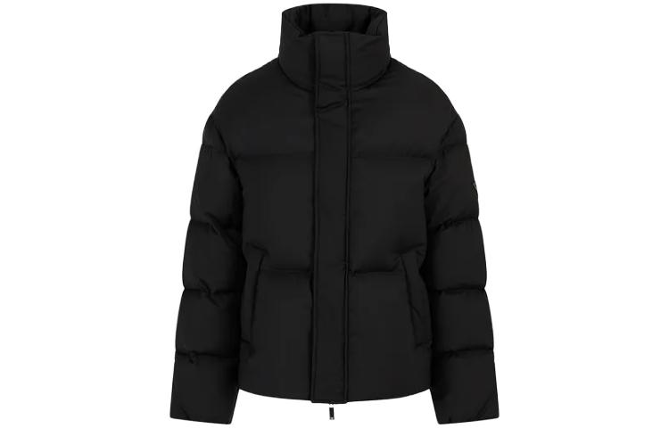 Order EMPORIO ARMANI FW23 黑色拉链立领夹克 6R1B6R-1NZ7Z-0999