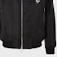 Sizing EMPORIO ARMANI FW23 Black Zip Jacket with Letter Print. 6R1B73-1NMZZ-0999