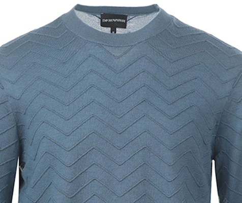 Jersey Azul Sólido Cuello Redondo EMPORIO ARMANI FW23. 6R1MX9-1MCWZ-F938 Cheap Jersey Azul Sólido Cuello Redondo EMPORIO ARMANI FW23. 6R1MX9-1MCWZ-F938