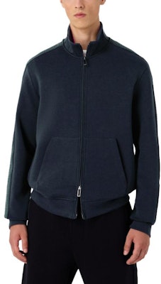 エンポリオアルマーニ FW23 カラーブロック ハイネック ジップアップジャケット. 6R1MF1-1JHSZ-0128 12