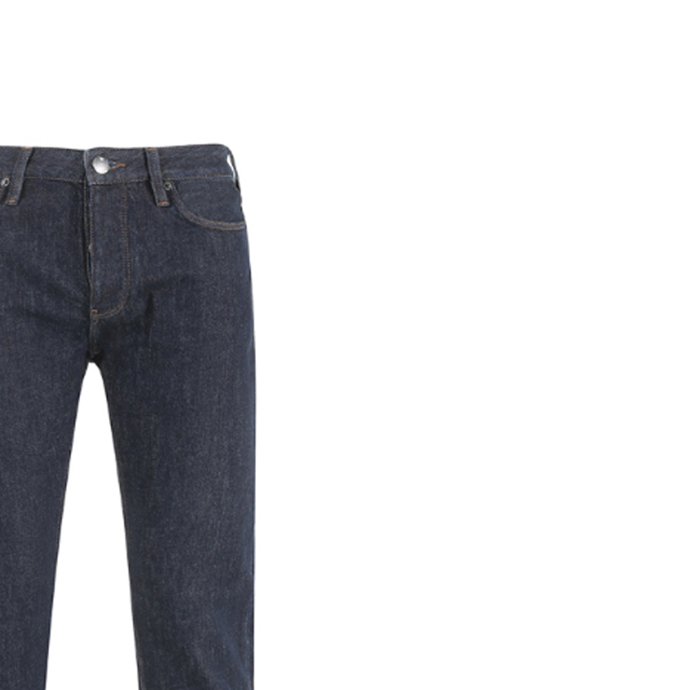 Sizing 安普里奥·阿玛尼 FW23 深蓝色直筒纽扣休闲牛仔裤 8N1J75-1DQJZ-0941