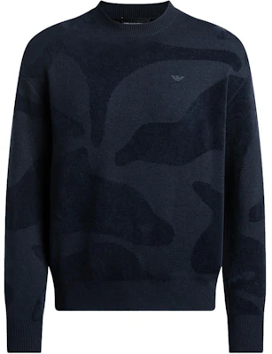 Suéter Tejido Logo Geométrico Azul Marino Emporio Armani FW23. 6R1MXM-1MNHZ-0920 Order Suéter Tejido Logo Geométrico Azul Marino Emporio Armani FW23. 6R1MXM-1MNHZ-0920