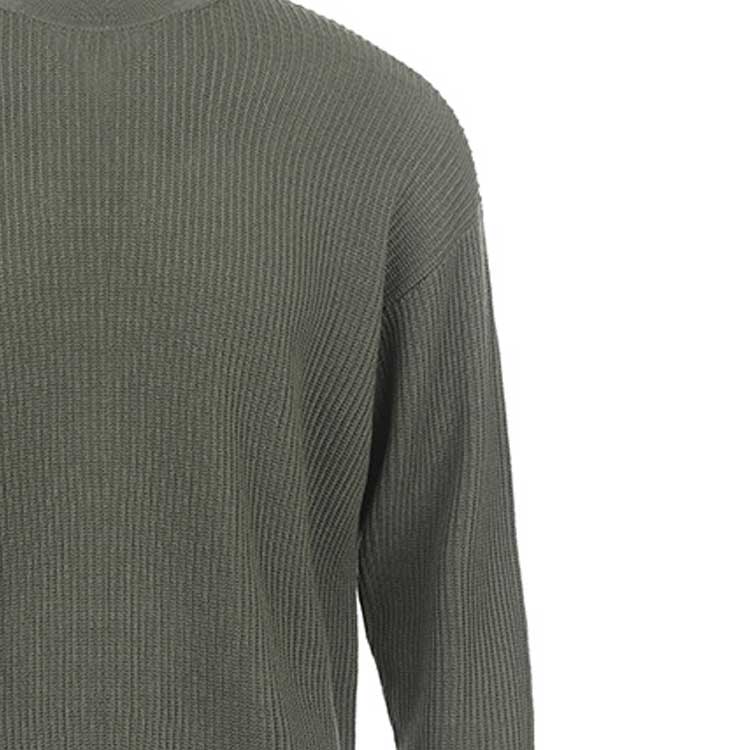 Details for EMPORIO ARMANI FW23  Green Crewneck Knit Sweater Casual Long Sleeve. 6R1MX2-1MAXZ-F608