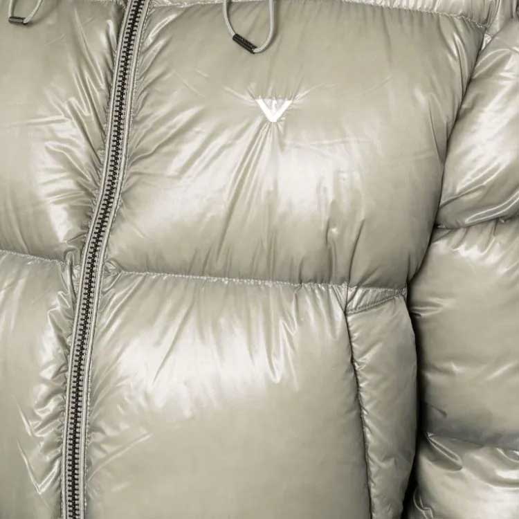 EMPORIO ARMANI FW23  Green Puffer Jacket with Logo Embroidery. 6R1B97-1NKZZ-0606 圖 7