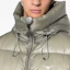 Cheap EMPORIO ARMANI FW23 Green Puffer Jacket with Logo Embroidery. 6R1B97-1NKZZ-0606