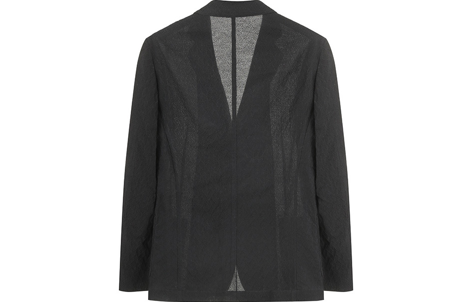 Lookbook 엠포리오 아르마니 FW23 라이트웨이트 싱글 브레스티드 블레이저 블랙 H41G51-E1D01-999