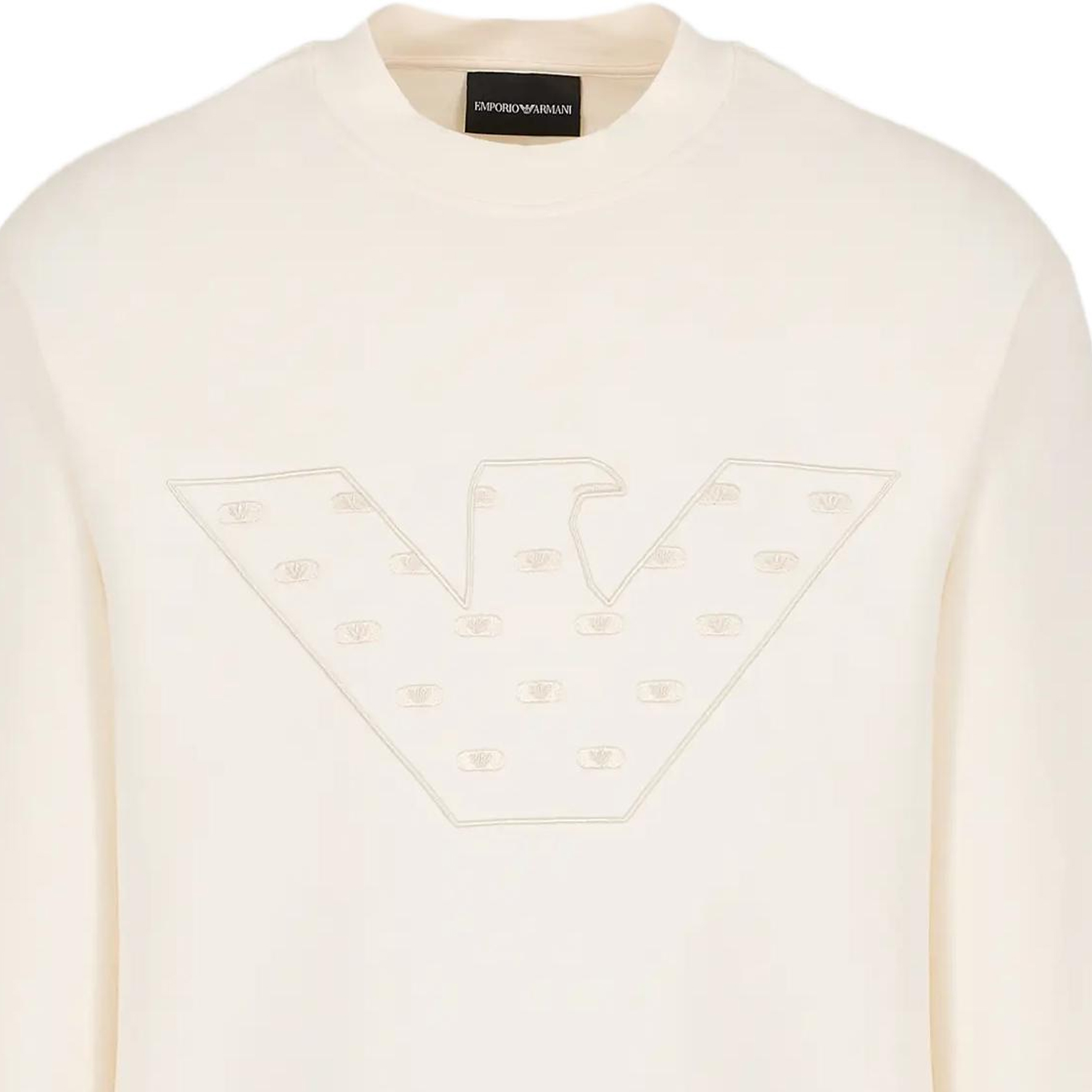 Lookbook EMPORIO ARMANI FW23 刺繡徽標休閒運動衫 6R1ME7-1JHSZ-0128