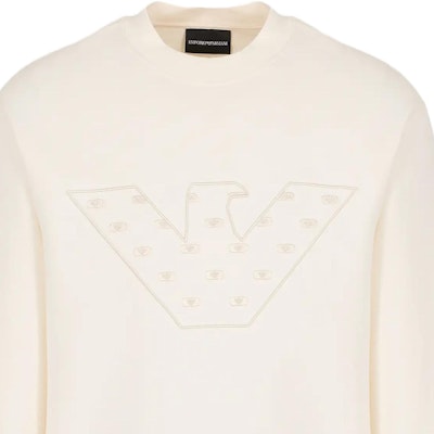 EMPORIO ARMANI FW23 刺繡徽標休閒運動衫 6R1ME7-1JHSZ-0128 Lookbook EMPORIO ARMANI FW23 刺繡徽標休閒運動衫 6R1ME7-1JHSZ-0128