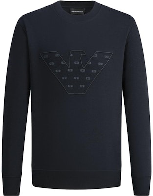 EMPORIO ARMANI FW23 刺繡徽標休閒運動衫 6R1ME7-1JHSZ-0128 Purchase EMPORIO ARMANI FW23 刺繡徽標休閒運動衫 6R1ME7-1JHSZ-0128