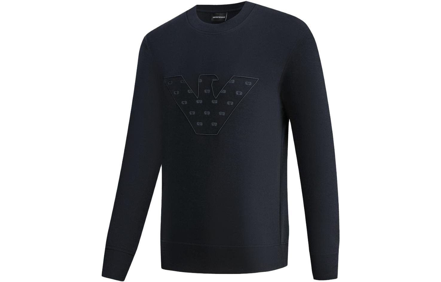 Sizing EMPORIO ARMANI FW23 刺繡徽標休閒運動衫 6R1ME7-1JHSZ-0128