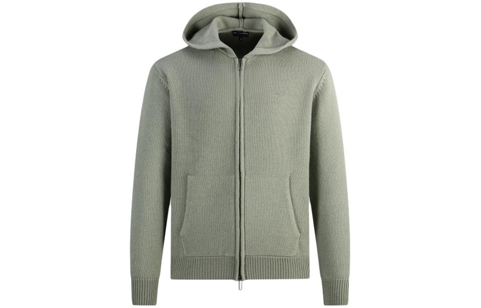 EMPORIO ARMANI FW23  Logo Embroidered Knit Hoodie. 6R1MX6-1MNAZ-0999 圖 5