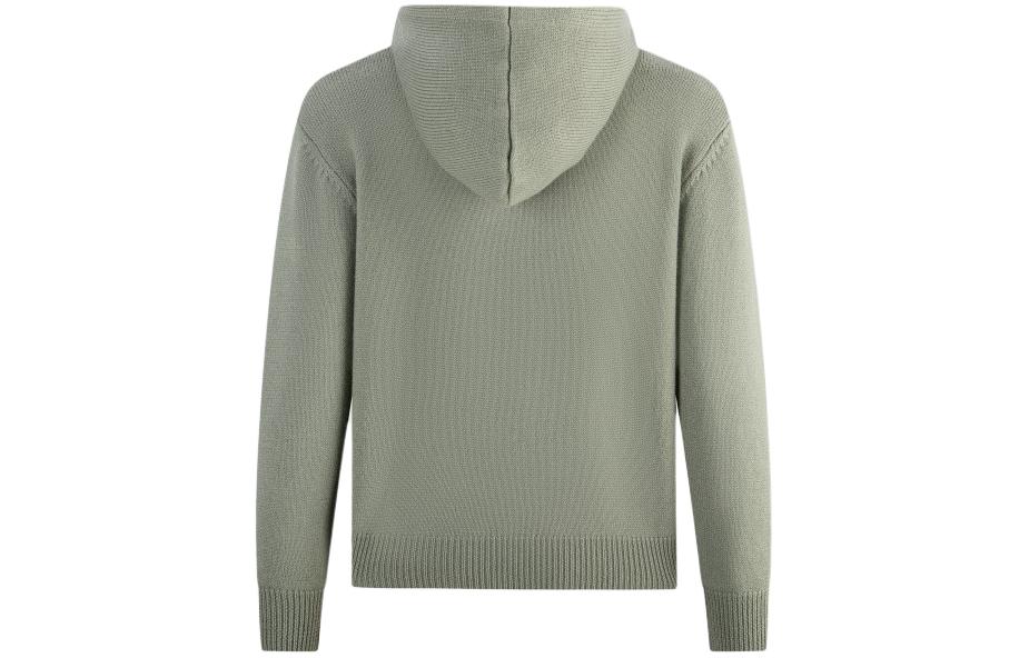 EMPORIO ARMANI FW23  Logo Embroidered Knit Hoodie. 6R1MX6-1MNAZ-0999 圖 6