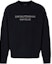 Buy EMPORIO ARMANI FW23 Logo Print Black Crewneck Long Sleeve Sweater. 6R1MXD-1MNDZ-0920