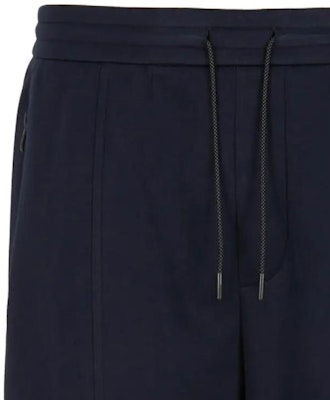 EMPORIO ARMANI FW23 Navy Blue Drawstring Jogger Casual Pants 6R1PQ0-1JNWZ-09B3 Details for EMPORIO ARMANI FW23 Navy Blue Drawstring Jogger Casual Pants 6R1PQ0-1JNWZ-09B3