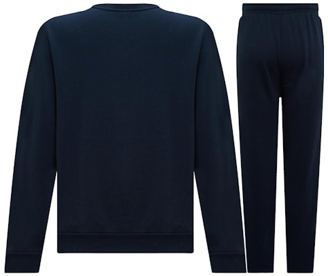 EMPORIO ARMANI FW23 Navy Blue Embroidered Casual Sportswear Set. 111943-3F571-0135 Lookbook EMPORIO ARMANI FW23 Navy Blue Embroidered Casual Sportswear Set. 111943-3F571-0135