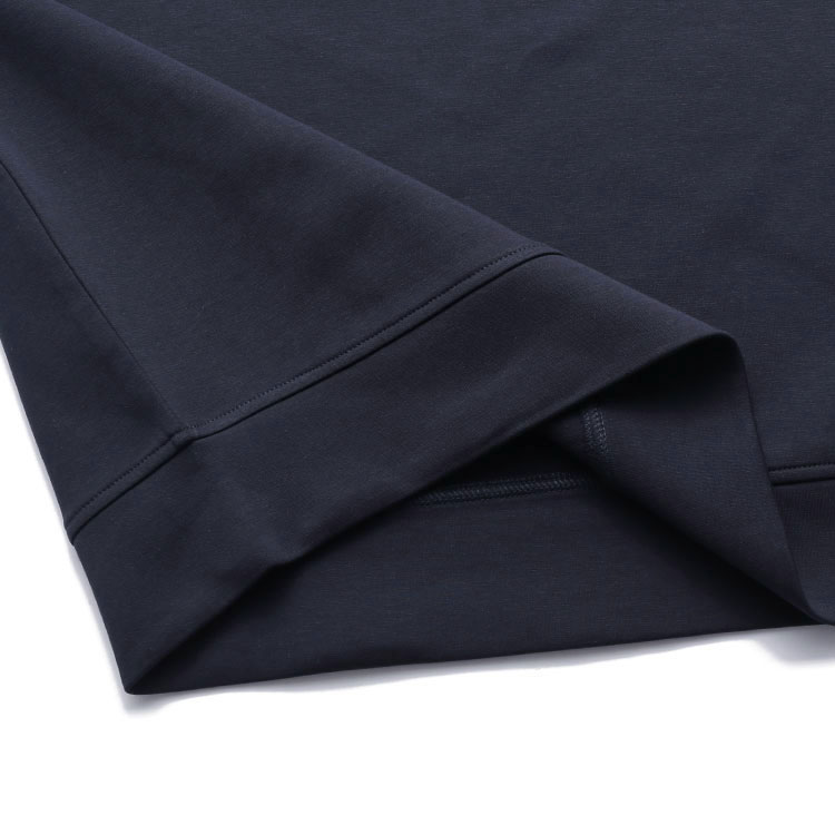 Purchase EMPORIO ARMANI FW23  Navy Blue Logo Crewneck Pullover Sweatshirt. 8N1ML7-1JHSZ-0920