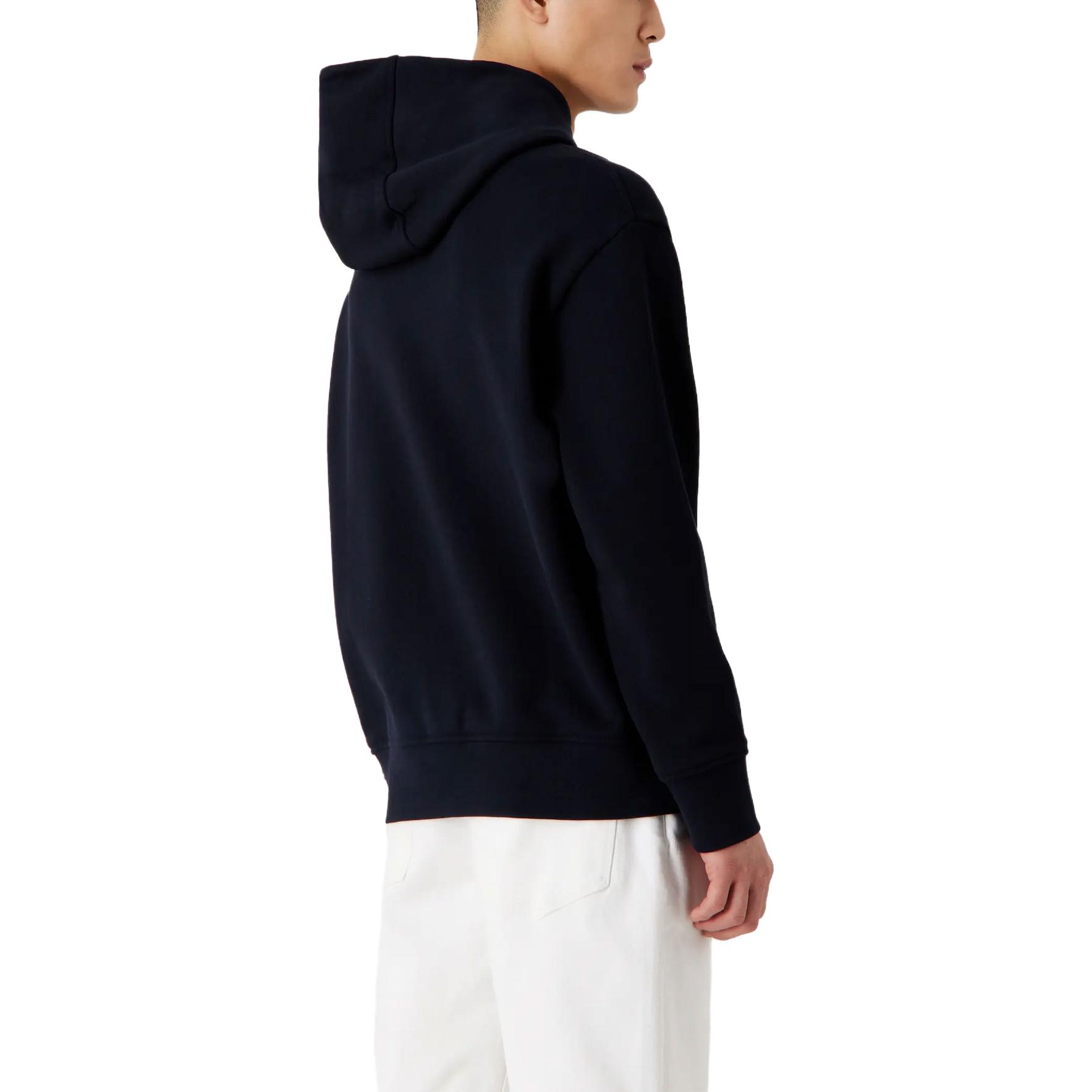 EMPORIO ARMANI FW23  Navy Blue Logo Embroidered Hoodie. 6R1MCR-1JWPZ-0920 圖 5