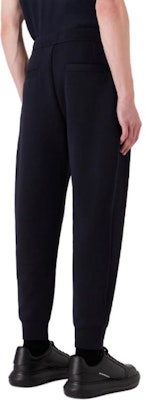 EMPORIO ARMANI FW23 Navy Blue Logo Embroidered Jogger Sweatpants. 8N1PT0-1JHSZ-0920 Purchase EMPORIO ARMANI FW23 Navy Blue Logo Embroidered Jogger Sweatpants. 8N1PT0-1JHSZ-0920