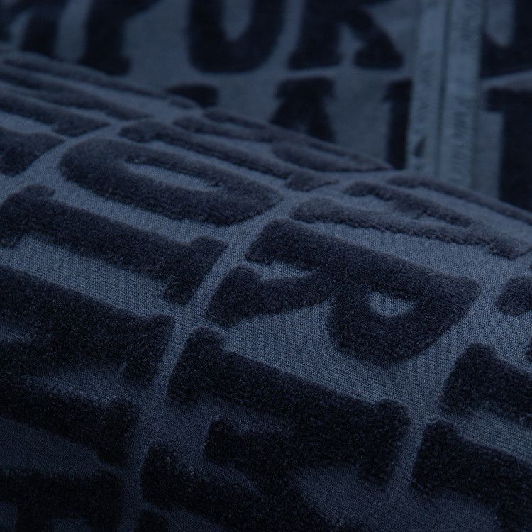 Sizing エンポリオ アルマーニ FW23 ネイビー ロゴ レター ジップアップ ジャケット. 112001-3F589-45735