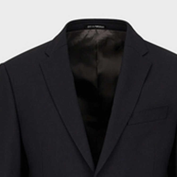 EMPORIO ARMANI FW23  Navy Blue Solid Single-Breasted Suit Set. 01VMEB-0B006-922 圖 7