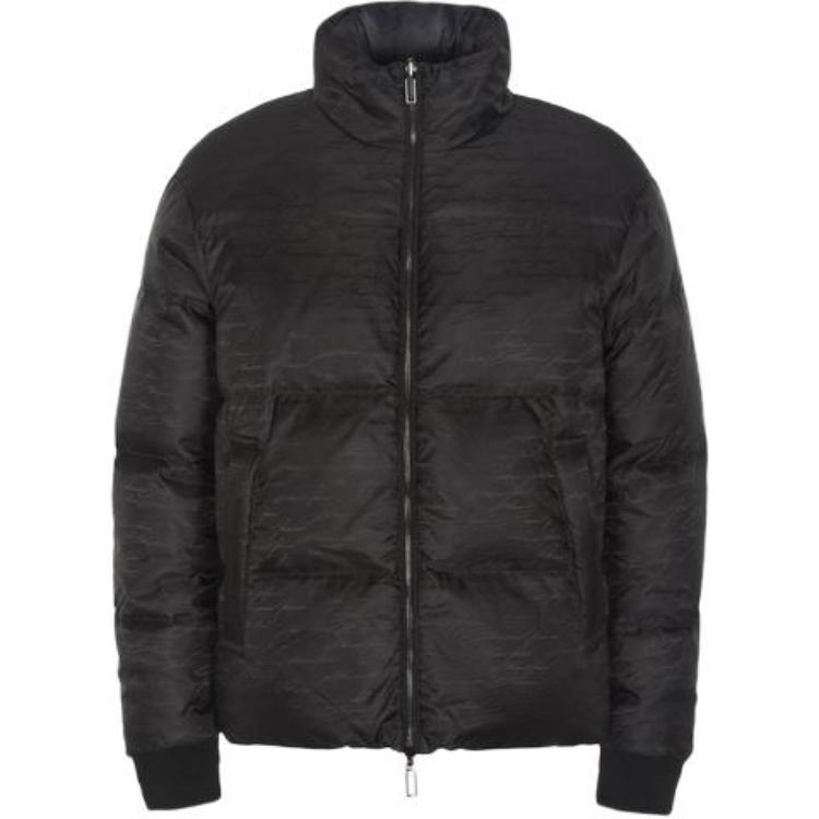 Emporio Armani FW23  Reversible Down Jacket Thick Warm Long Sleeve Coat. 6R1B651NVSZF556