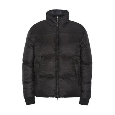 Emporio Armani FW23 Reversible Down Jacket Thick Warm Long Sleeve Coat. 6R1B651NVSZF556