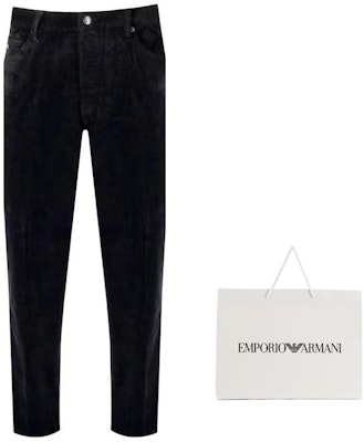 EMPORIO ARMANI FW23 Seluar Jeans Kasual Slim Fit Warna Solid dengan Zip. 6R1J06-1NHKZ-0920 Lookbook EMPORIO ARMANI FW23 Seluar Jeans Kasual Slim Fit Warna Solid dengan Zip. 6R1J06-1NHKZ-0920