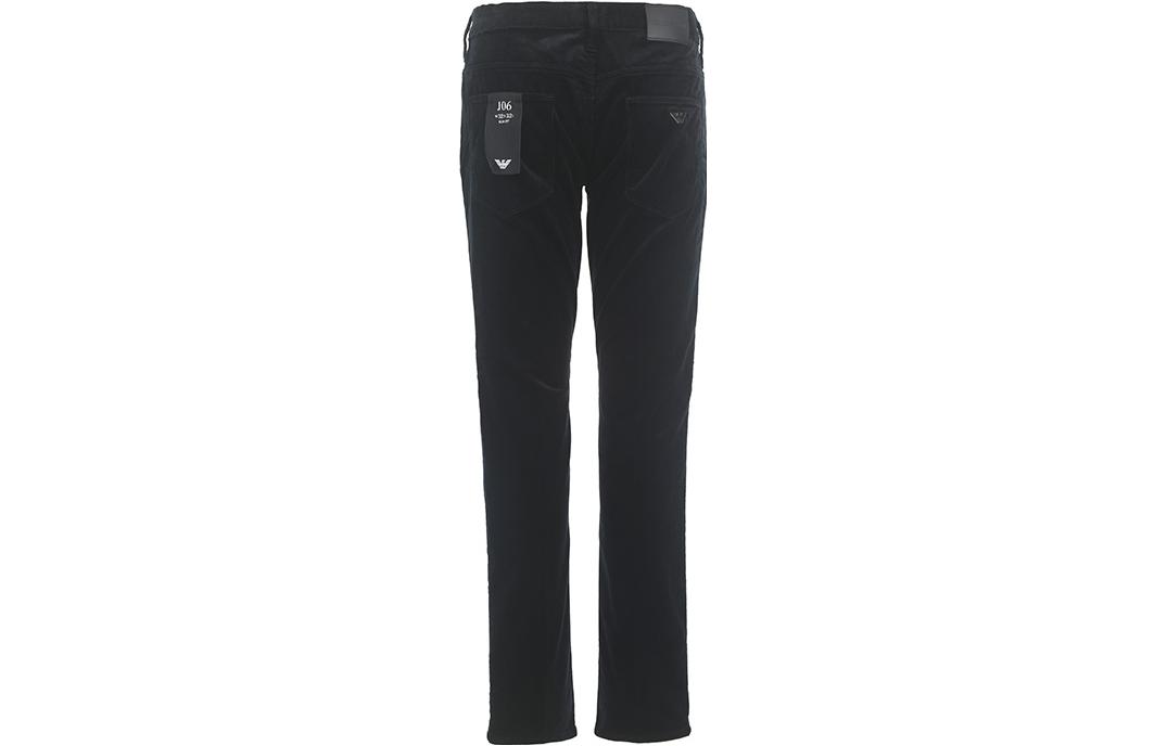 Sizing EMPORIO ARMANI FW23 Seluar Jeans Kasual Slim Fit Warna Solid dengan Zip. 6R1J06-1NHKZ-0920