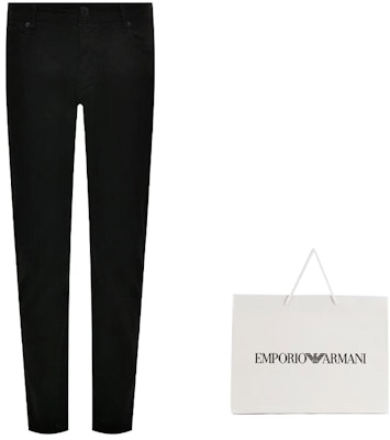 EMPORIO ARMANI FW23 修身低腰直筒休闲裤 黑色 8N1J06-1DHDZ-0005 Lookbook EMPORIO ARMANI FW23 修身低腰直筒休闲裤 黑色 8N1J06-1DHDZ-0005