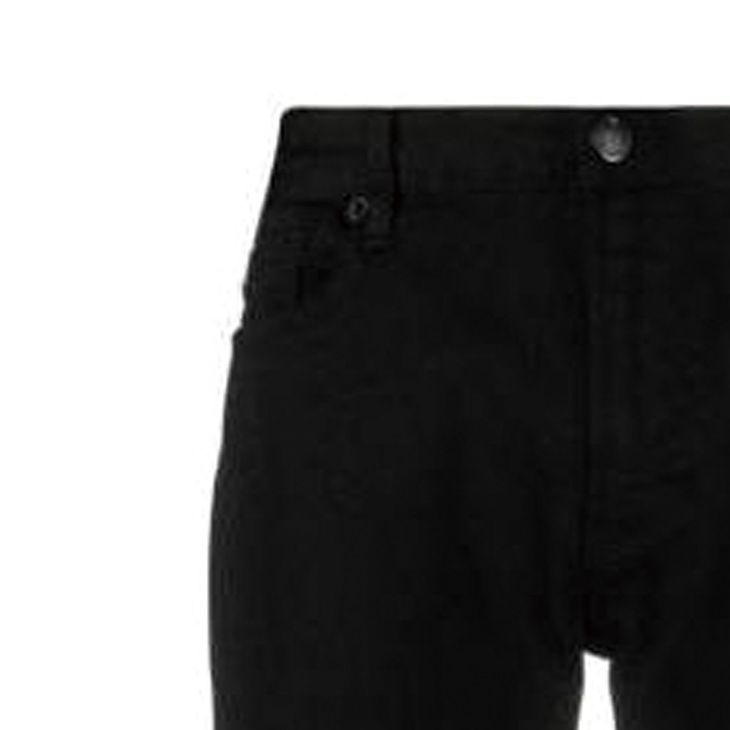 Cheap EMPORIO ARMANI FW23 修身低腰直筒休闲裤 黑色 8N1J06-1DHDZ-0005