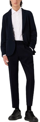 EMPORIO ARMANI FW23 Solid Color Casual Long Sleeve Button-Up Shirt 6R1C86-1NVYZ-1F1D4 Shop EMPORIO ARMANI FW23 Solid Color Casual Long Sleeve Button-Up Shirt 6R1C86-1NVYZ-1F1D4