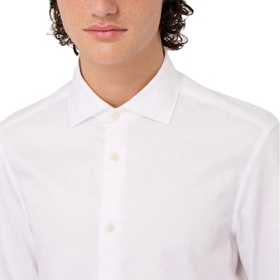 EMPORIO ARMANI FW23 Solid Color Casual Long Sleeve Button-Up Shirt 6R1C86-1NVYZ-1F1D4 Purchase EMPORIO ARMANI FW23 Solid Color Casual Long Sleeve Button-Up Shirt 6R1C86-1NVYZ-1F1D4