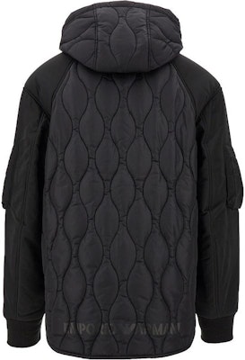 EMPORIO ARMANI FW23 Jaket Boleh Balik Berhud Kapas Warna Solid. 6R1B78-1NIKZ-0999 Lookbook EMPORIO ARMANI FW23 Jaket Boleh Balik Berhud Kapas Warna Solid. 6R1B78-1NIKZ-0999