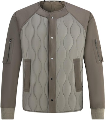EMPORIO ARMANI FW23 Jaket Boleh Balik Berhud Kapas Warna Solid. 6R1B78-1NIKZ-0999 2