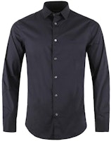 EMPORIO ARMANI FW23 Solid Color Long Sleeve Casual Button-Up Shirt 8N1C09-1N19Z-0934 EMPORIO ARMANI FW23 Solid Color Long Sleeve Casual Button-Up Shirt 8N1C09-1N19Z-0934