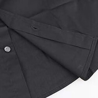 EMPORIO ARMANI FW23 Baju Lengan Panjang Kasual Warna Solid dengan Butang 8N1C09-1N19Z-0934 3