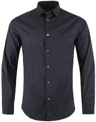 EMPORIO ARMANI FW23 Baju Lengan Panjang Kasual Warna Solid dengan Butang 8N1C09-1N19Z-0934 Order EMPORIO ARMANI FW23 Baju Lengan Panjang Kasual Warna Solid dengan Butang 8N1C09-1N19Z-0934