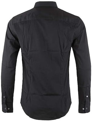 EMPORIO ARMANI FW23 Baju Lengan Panjang Kasual Warna Solid dengan Butang 8N1C09-1N19Z-0934 Details for EMPORIO ARMANI FW23 Baju Lengan Panjang Kasual Warna Solid dengan Butang 8N1C09-1N19Z-0934