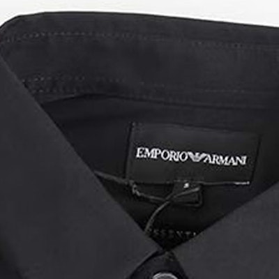 EMPORIO ARMANI FW23 Baju Lengan Panjang Kasual Warna Solid dengan Butang 8N1C09-1N19Z-0934 Cheap EMPORIO ARMANI FW23 Baju Lengan Panjang Kasual Warna Solid dengan Butang 8N1C09-1N19Z-0934